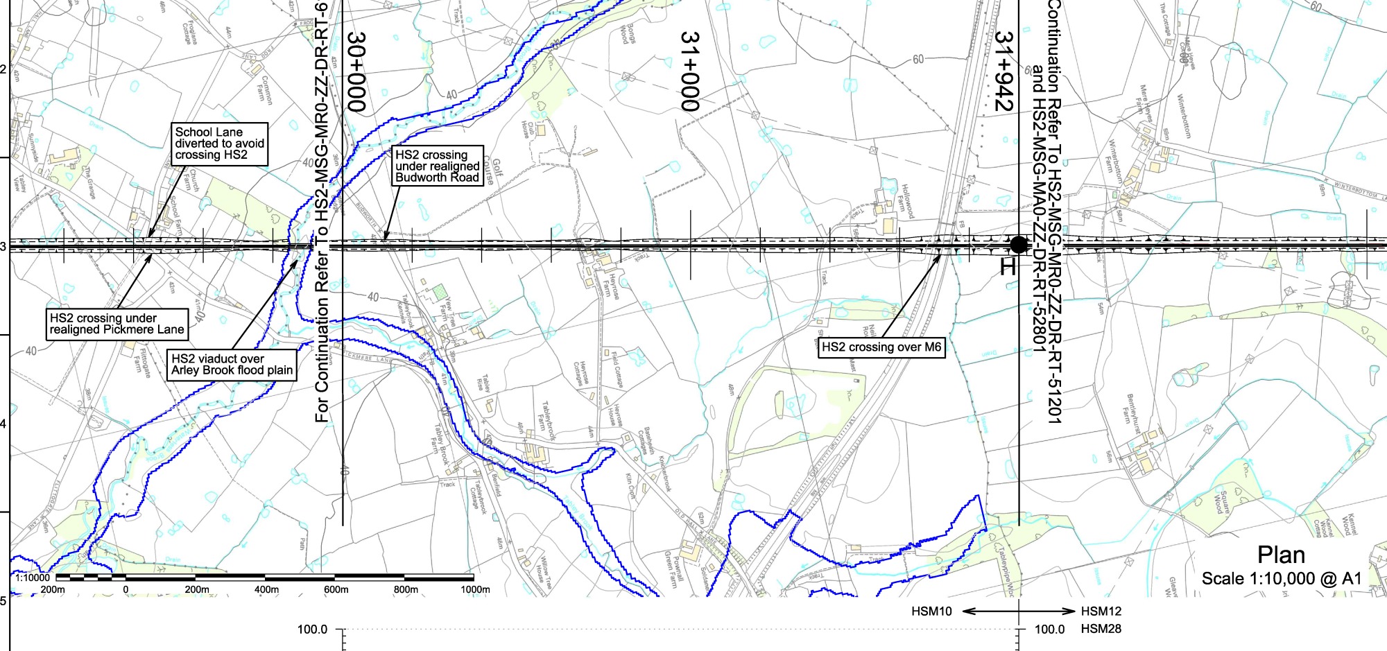 better map for the area near to grid reference SJ709801
