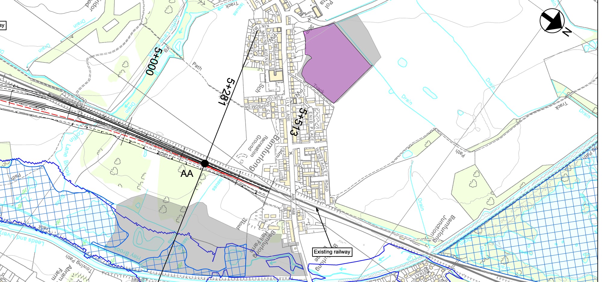 better map for the area near to grid reference SD600012