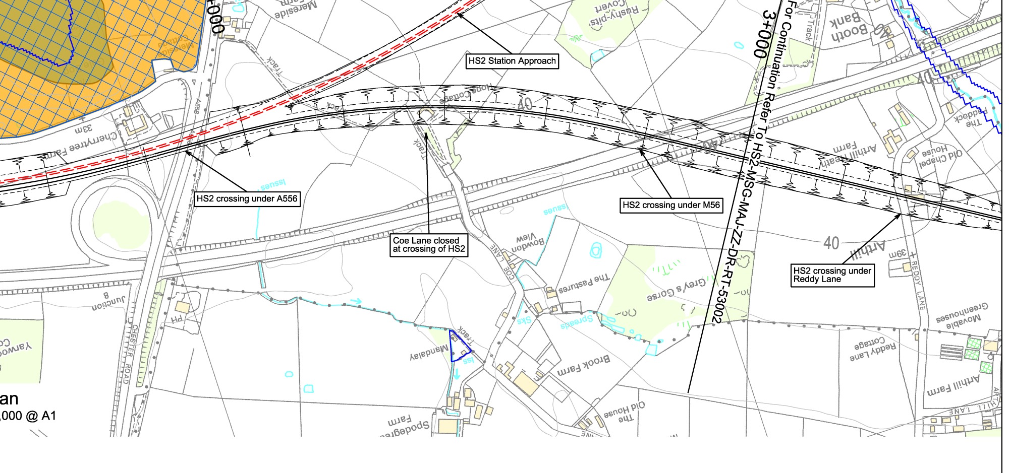 better map for the area near to grid reference SJ730853